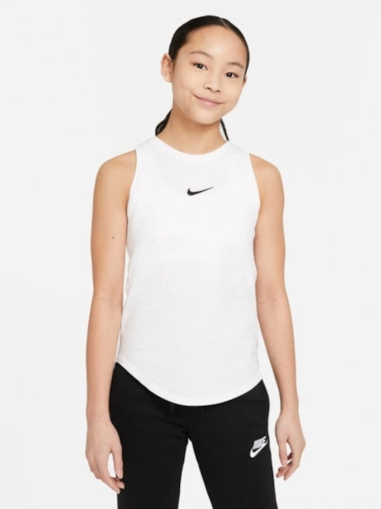 Παιδική Μπλούζα Αμάνικη Λευκή Sportswear