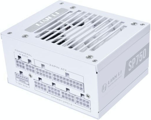 Lian Li SP750 V2 rev. 2.0 750W White Computer Power Supply Full Modular 80 Plus Gold