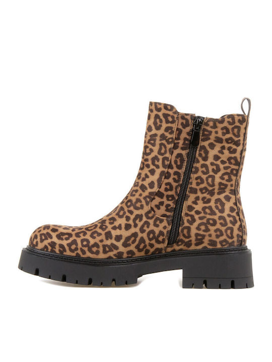 Women's Chelsea Boots Animal Print