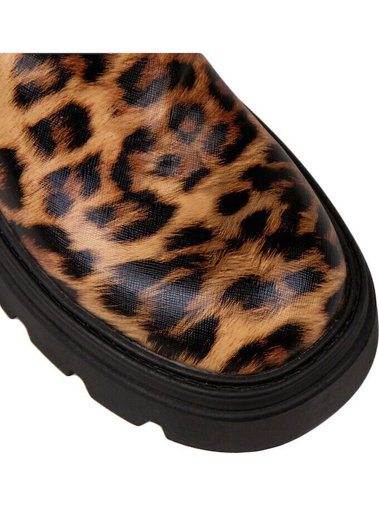 Γυναικεία Chelsea Μποτάκια Animal Print