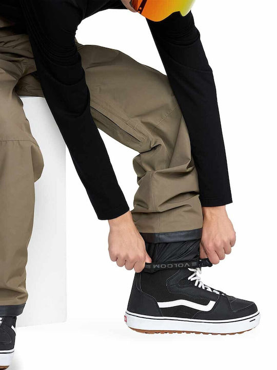 Volcom Dua Gore-tex G1352607-MIL Pantaloni de schi și snowboard pentru bărbați Ski & Snowboard Verde
