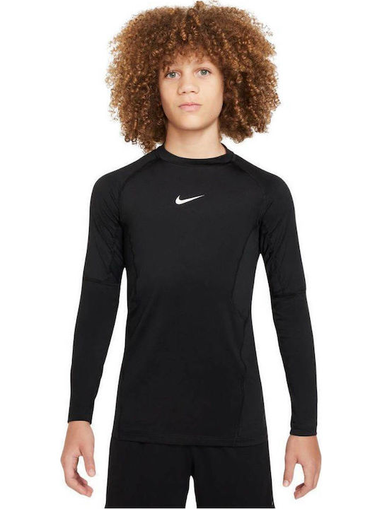 Детска блуза Dri-Fit Black Pro Dri-fit