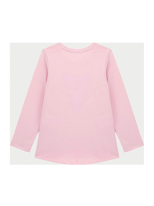 Kinderhemd Langarm Rosa