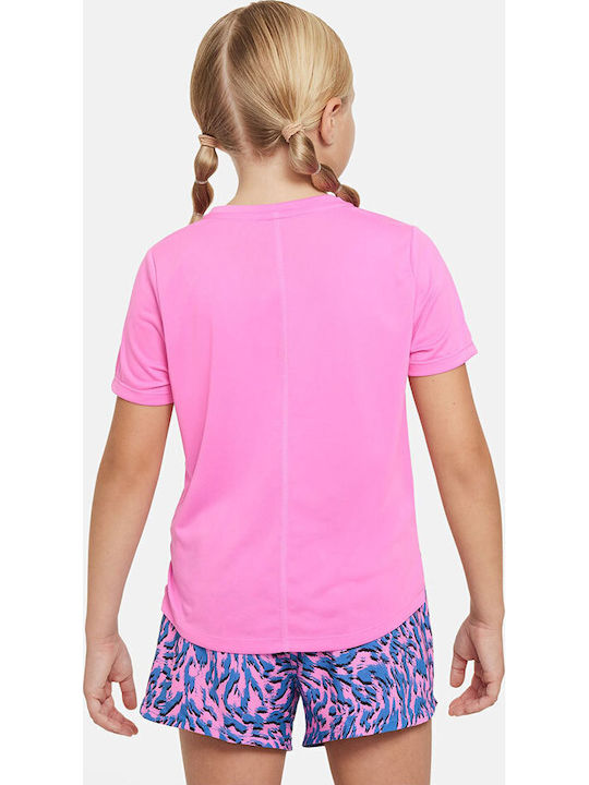 Tricou pentru copii Dri-Fit Roz