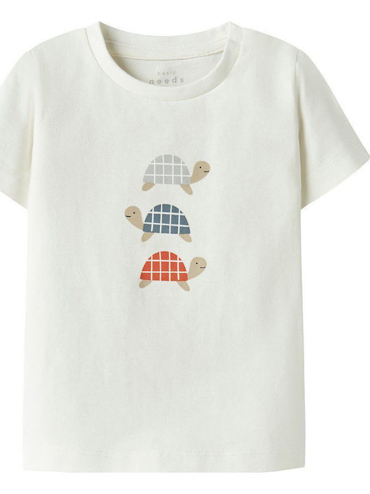 Kinder-T-Shirt Ecru Cloud Dancer