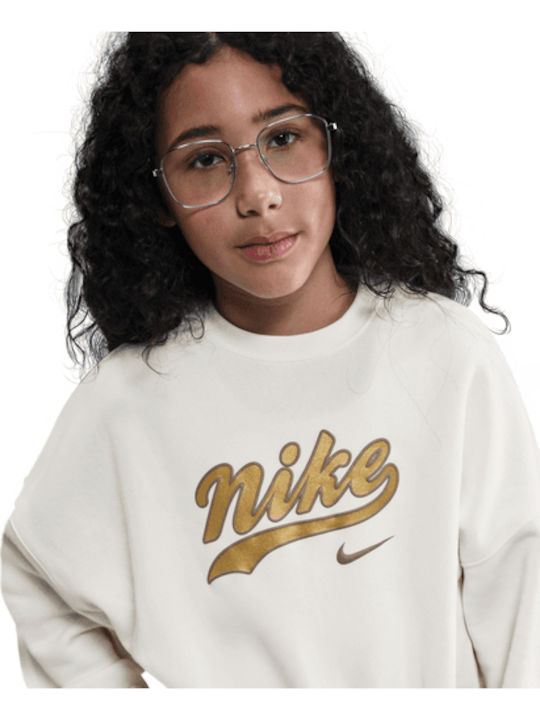 Kids Sweatshirt White Sportswear
