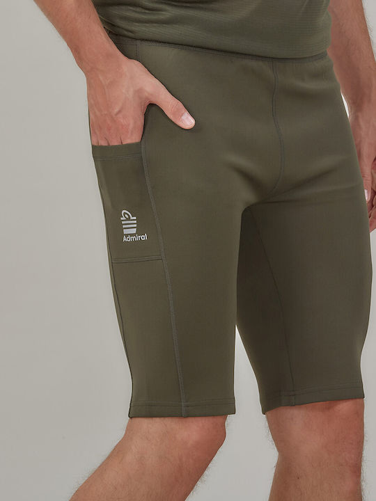Admiral Ανδρικό Αθλητικό Κολάν Κοντό Πράσινο