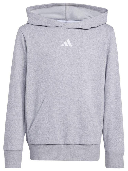 Kids Sweatshirt with Hood and Pockets Grey Heather