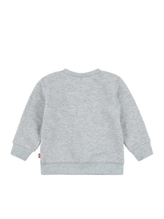 Kinder-Sweatshirt Gray Batwing Crew