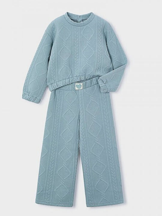 Kids' Set with Pants Winter 2pcs Mint, Green