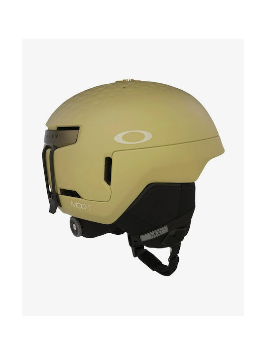 Oakley Mod3 Men's Helmet for Ski & Snowboard Beige
