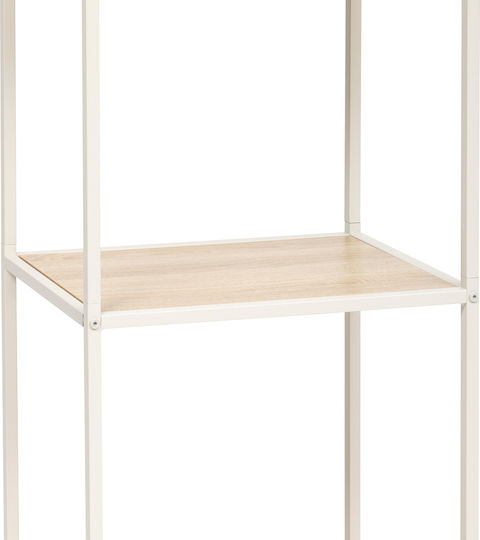 Ecru Bücherregal 45x30x169,5cm