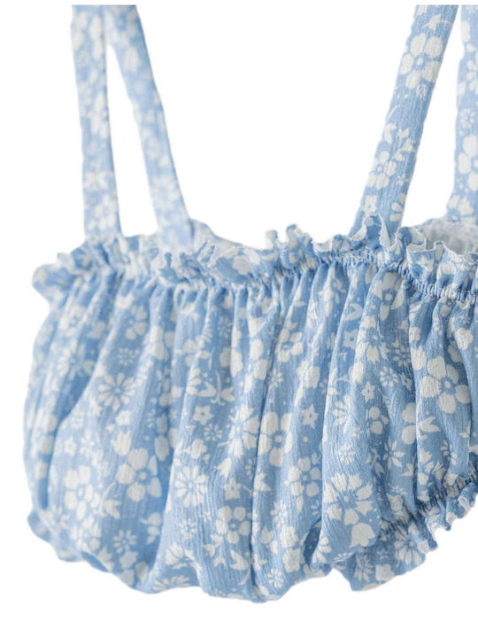Kinder-Set mit Shorts Sommer 2Stück Sky Blue