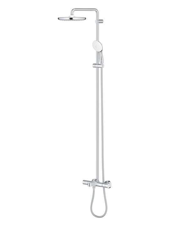 Grohe Tempesta Coloană de duș fără Baterie Albă