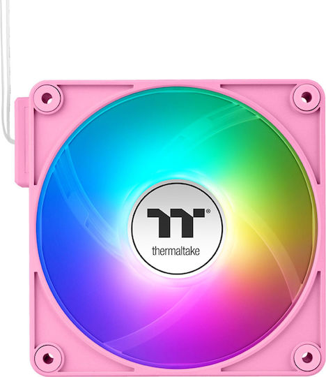 Thermaltake CT120 EX Корпусен вентилатор с ARGB осветление 3бр Розов