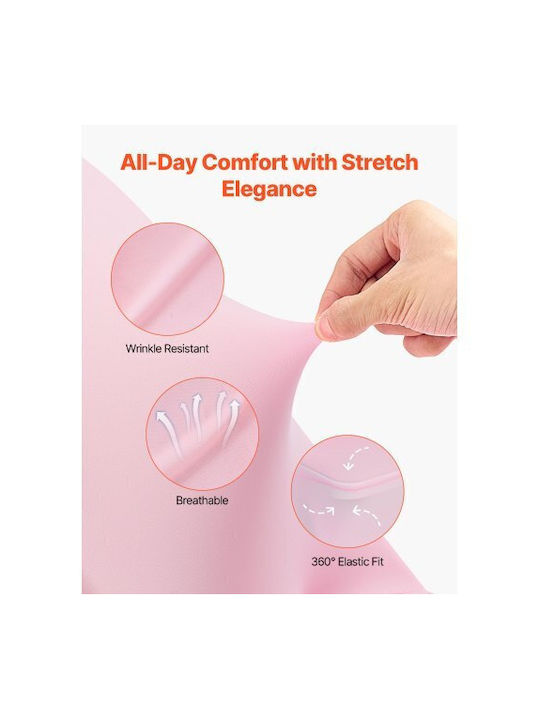 Vevor Elastische Abdeckung für Stuhl Pink 50Stück YTFS50PCSDKQSEJQP001V0
