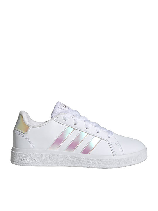 Grand Court GRAND COURT 2.0 K Kids Sneakers Cloud White / Iridescent