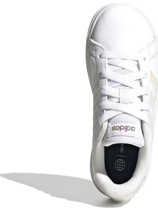 Grand Court GRAND COURT 2.0 K Kids Sneakers Cloud White / Iridescent