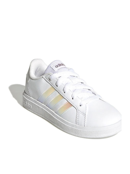 Grand Court GRAND COURT 2.0 K Kids Sneakers Cloud White / Iridescent