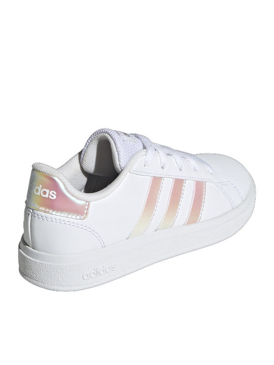 Grand Court GRAND COURT 2.0 K Kids Sneakers Cloud White / Iridescent