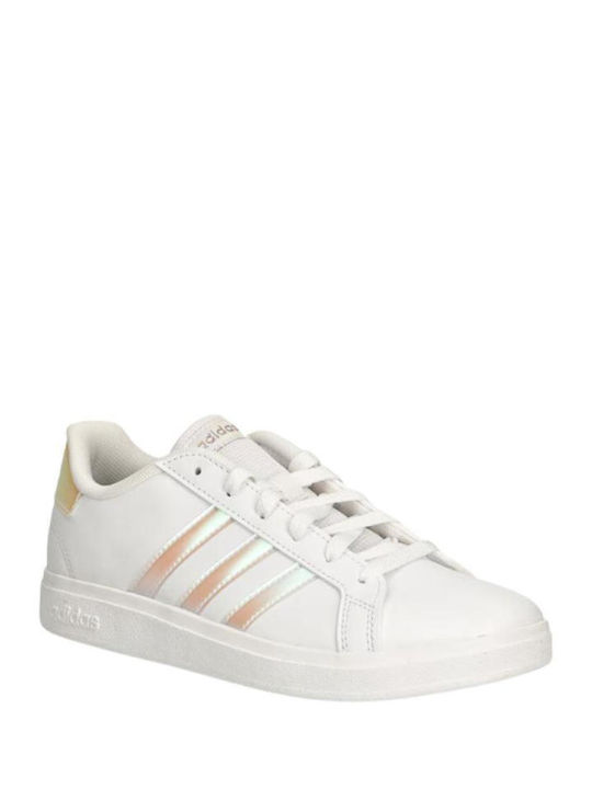 Grand Court GRAND COURT 2.0 K Kids Sneakers Cloud White / Iridescent