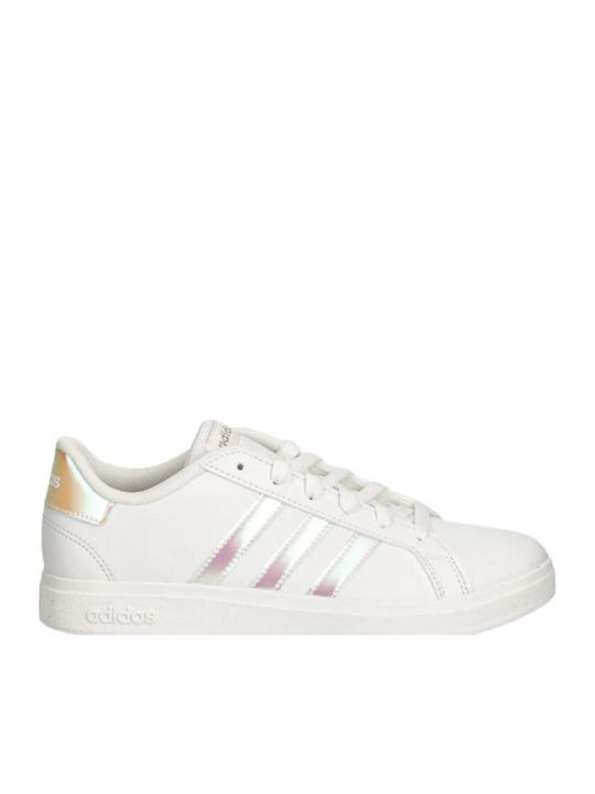 Grand Court GRAND COURT 2.0 K Kids Sneakers Cloud White / Iridescent