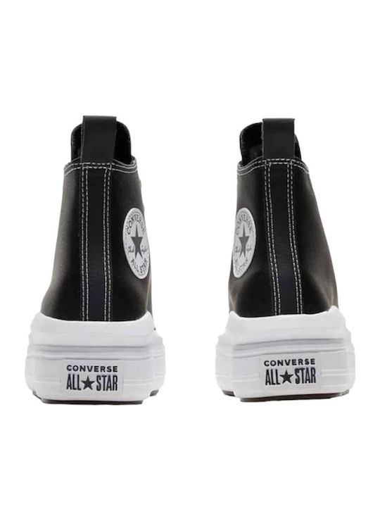 CHUCK TAYLOR ALL STAR Παιδικά Sneakers High Μαύρα