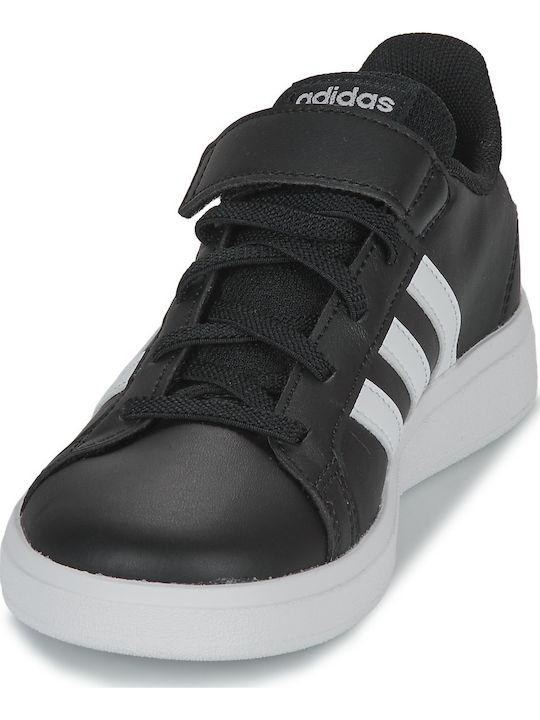 Grand Court GRAND COURT 2.0 Kids Sneakers with Scratch Core Black / Cloud White