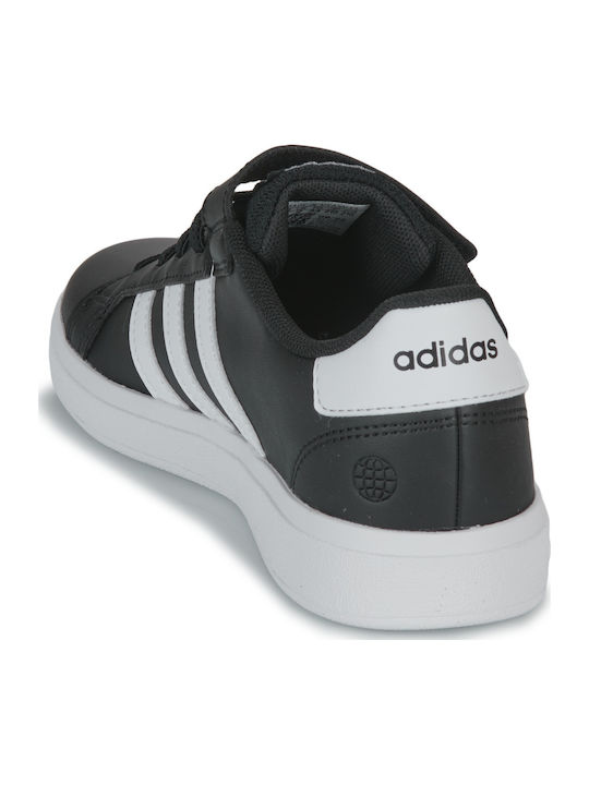 Grand Court GRAND COURT 2.0 Kids Sneakers with Scratch Core Black / Cloud White