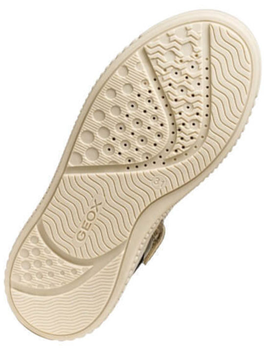 Laquinny Παιδικά Sneakers Ανατομικά με Σκρατς Χρυσά