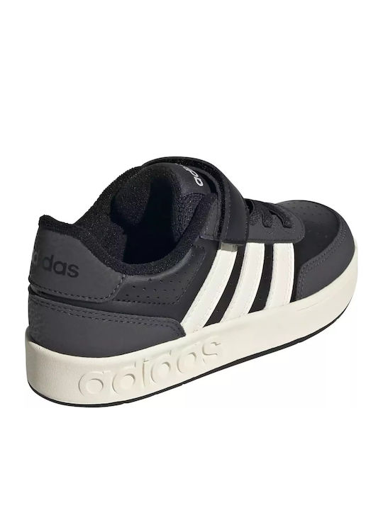 BREAKBASE Kids Sneakers with Scratch Black