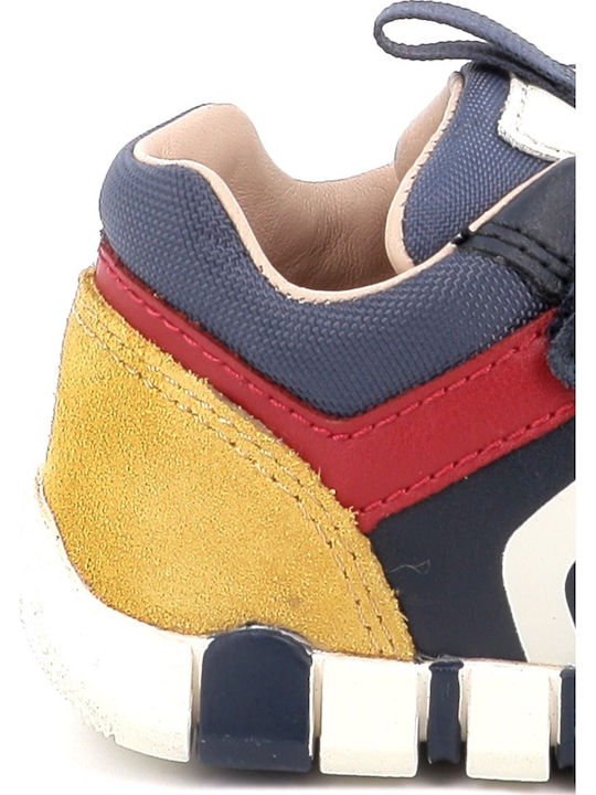 B IUPIDOO Παιδικά Sneakers Ανατομικά με Σκρατς Μπλε