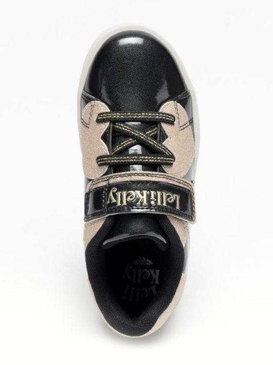 Παιδικά Sneakers με Σκρατς Μαύρα