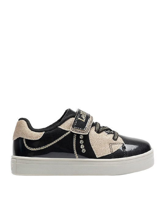 Παιδικά Sneakers με Σκρατς Μαύρα