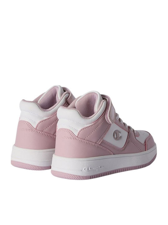 Rd18 G Ps Kids Sneakers High with Scratch White