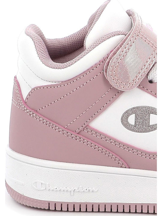 Rd18 G Ps Kids Sneakers High with Scratch White