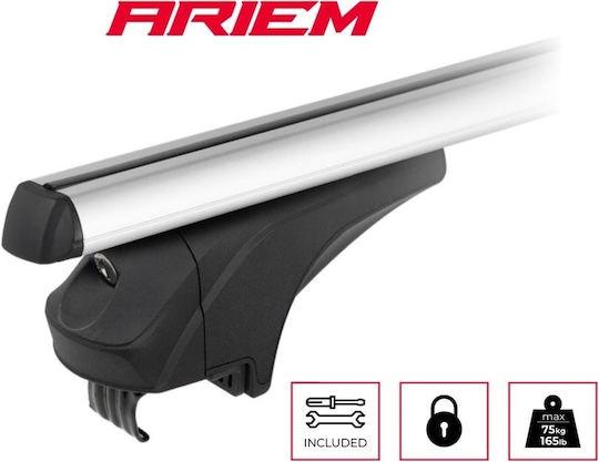 Menabo Bare de Acoperiș Argintii Cross Mic Țăran F60 2017+