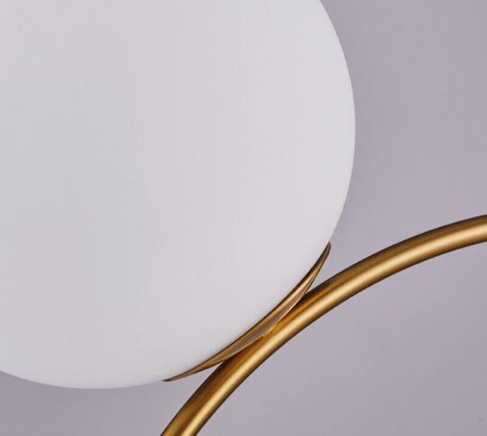 Home Lighting SE21-GM-35 Sceptre Κρεμαστό Φωτιστικό Χρυσό 25x20x120εκ.