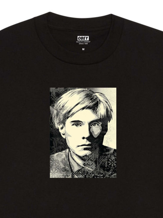 T-shirt Μαύρο