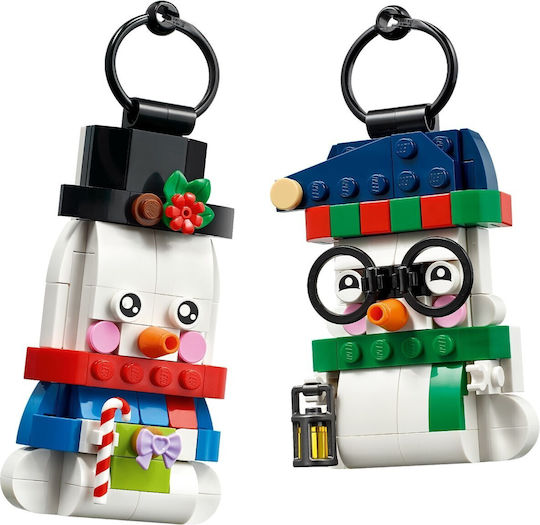 LEGO Building Blocks Snowman Ornaments for 6+ Years 168 Pieces