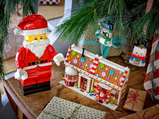 LEGO Building Blocks Snowman Ornaments for 6+ Years 168 Pieces