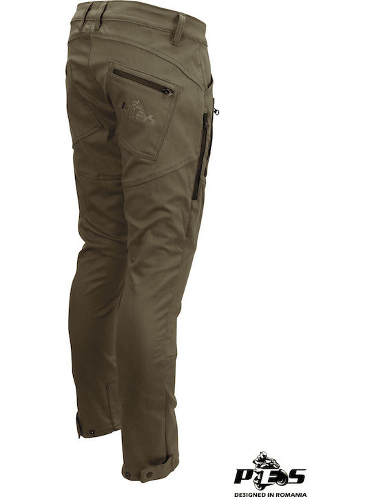 Cargo Core Bărbați Pantaloni Motocicletă Verde