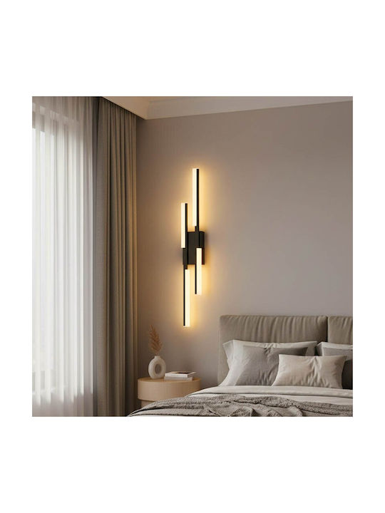 Pakketo Derqia Φωτιστικό Τοίχου LED Μαύρο 10εκ. Pakketo Derqia Φωτιστικό Τοίχου LED Μαύρο 10εκ.