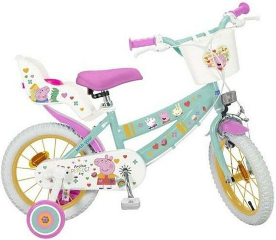 Toimsa Peppa Pig 12" Παιδικό Ποδήλατo BMX Πολύχρωμο