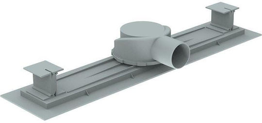 Inter Ceramic Сифон Подов с Изход 50мм. и Размер 50x12.5см.