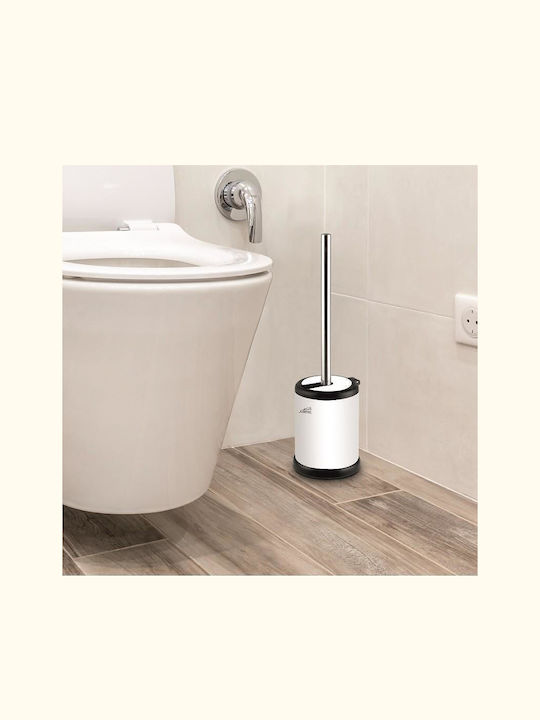Inter Ceramic Plastic Coș de gunoi pentru baie Alb