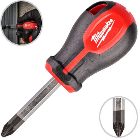Milwaukee Trilobe Magnetic Dwarf Screwdriver Star Size Pz2x45mm