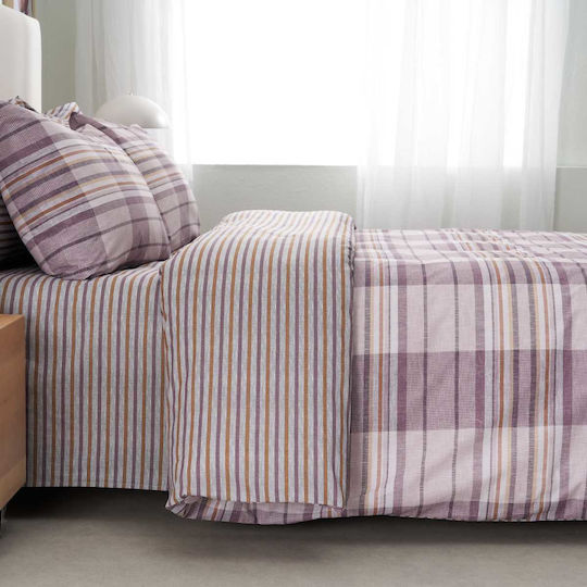 Vesta Home Pilotă Single 170x240cm Bristol Violet