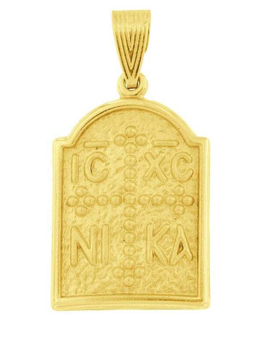 Eforo Halskette Konstantin Talisman aus Gold 14K