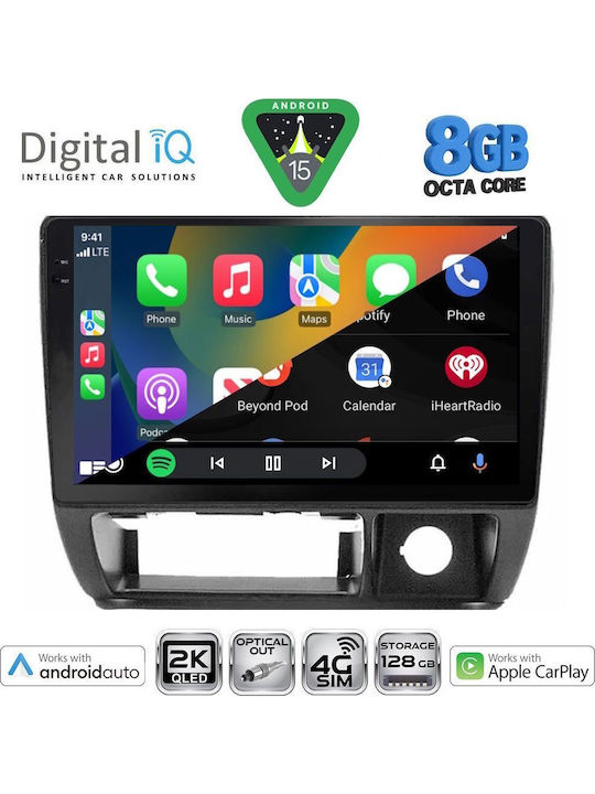 Digital IQ Car Audio System for Suzuki Jimny 1995-2005 (Bluetooth/USB/WiFi/GPS/Apple-Carplay/Android-Auto) with Touch Screen 9"